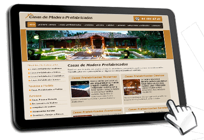 ejemplo web casas prefabricadas
